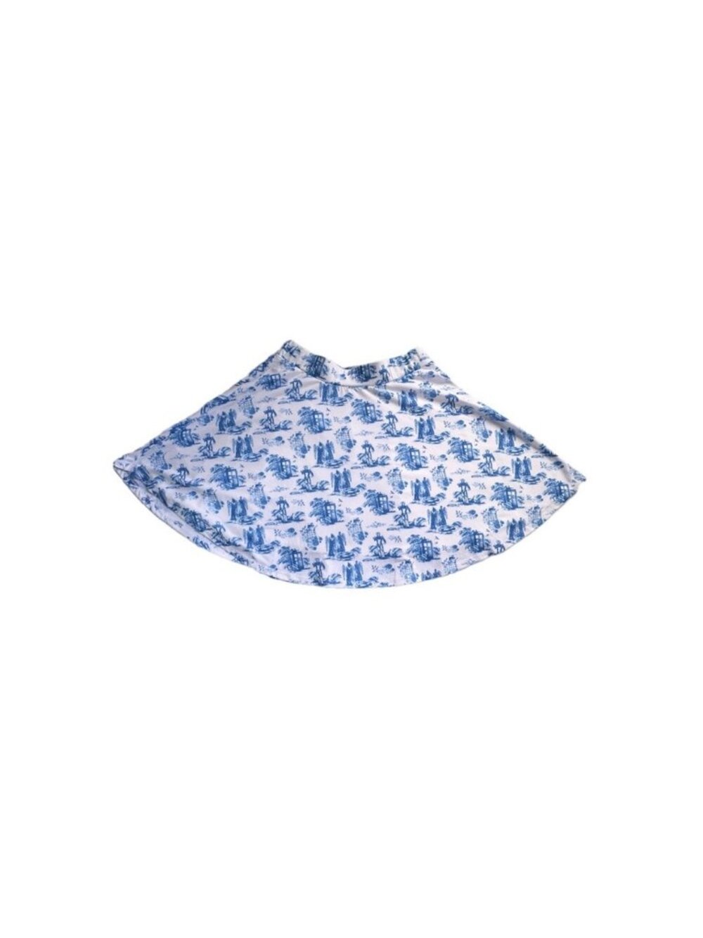 White & Blue Skater Skirt Women’s XL - Picture 2 of 4